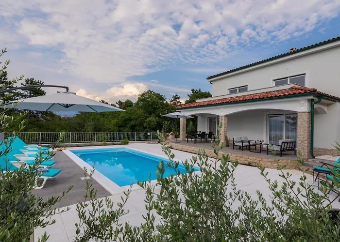 Sea View Casa Oliva Island Krk 别墅 Dobrinj